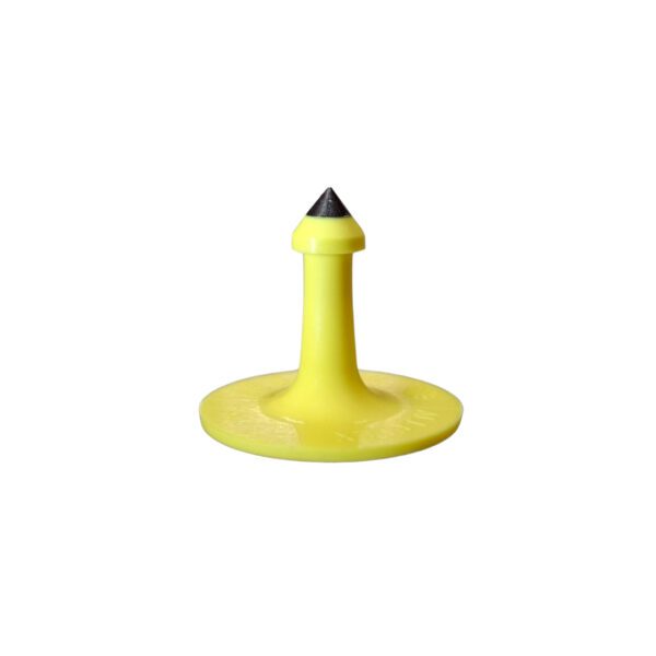 Botão Macho Amarelo, espigão longo