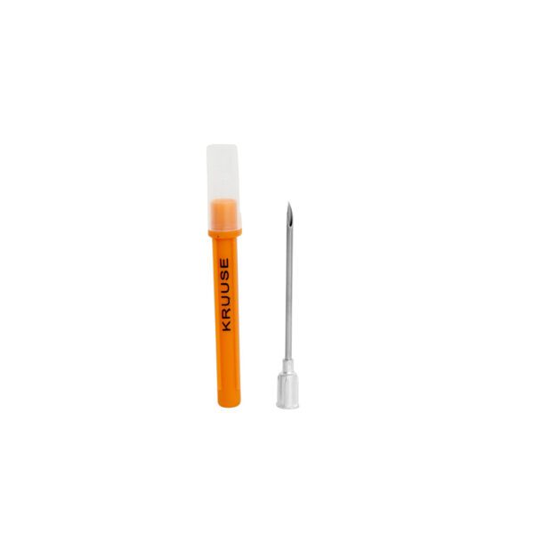 Agulha Descartável Kruuse com Canhão de Alumínio – 2,1×50 mm